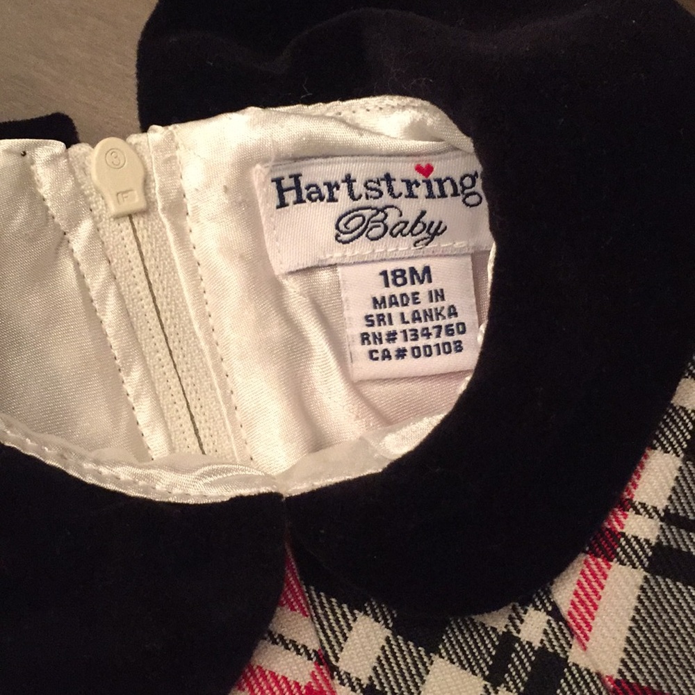 Hartstrings holiday plaid dress, size 18M - Picture 2 of 5